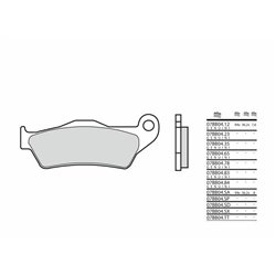 Pastillas Brembo 07BB0483