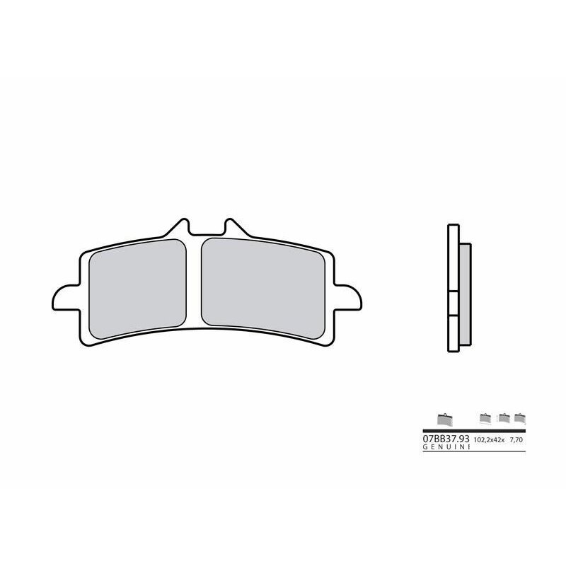 Pastillas Brembo 07BB37RC