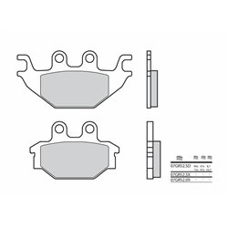 Pastillas Brembo 07GR5209