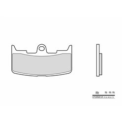 Pastillas Brembo 07GR68SA