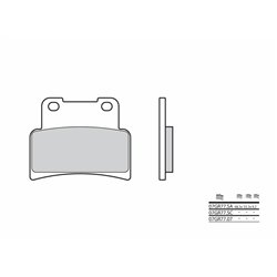 Pastillas Brembo 07GR77SA