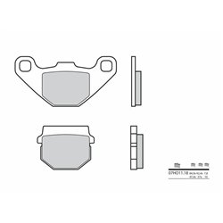 Pastillas Brembo 07HO1118