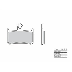Pastillas Brembo 07HO28SA