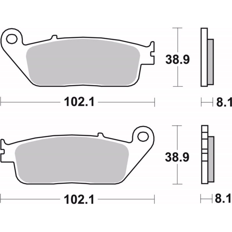 Pastillas Brembo 07HO30SA