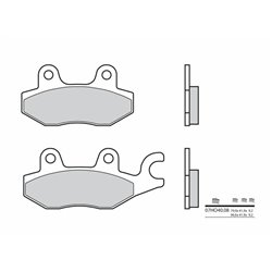 Pastillas Brembo 07HO4008