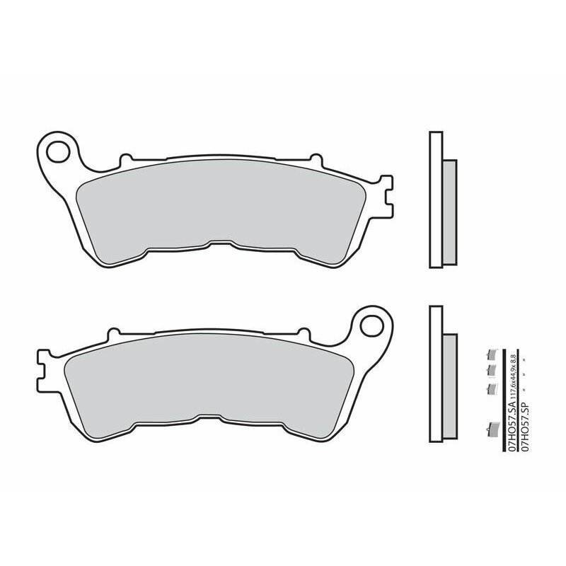 Pastillas Brembo 07HO57SP