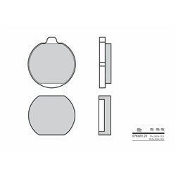 Pastillas Brembo 07KA0122