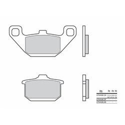 Pastillas Brembo 07KA0808