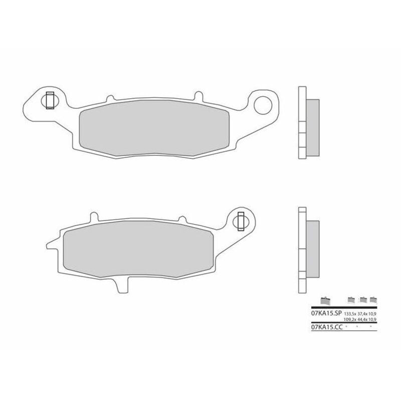 Pastillas Brembo 07KA15CC