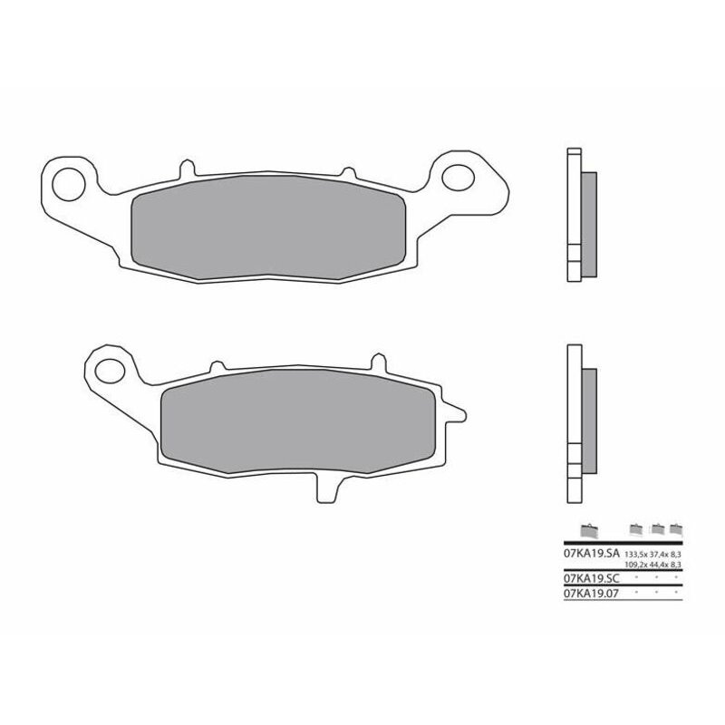 Pastillas Brembo 07KA1907