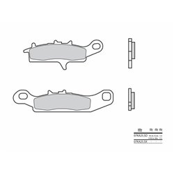 Pastillas Brembo 07KA25SX