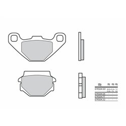 Pastillas Brembo 07KS0432