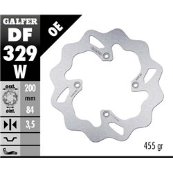 Disco freno Galfer DF329W