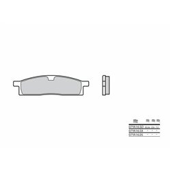 Pastillas Brembo 07YA16SX
