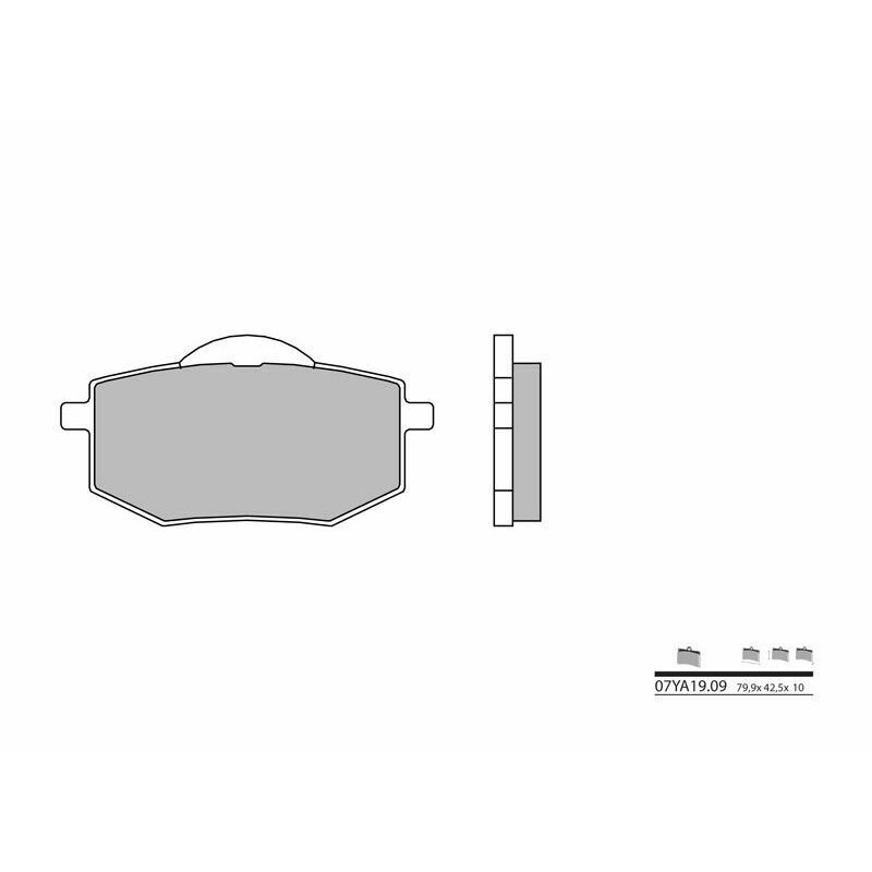 Pastillas Brembo 07YA1909