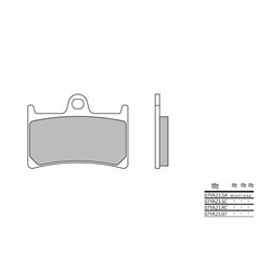 Pastillas Brembo 07YA2307