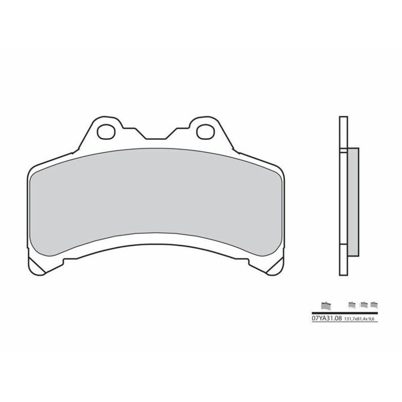 Pastillas Brembo 07YA3108