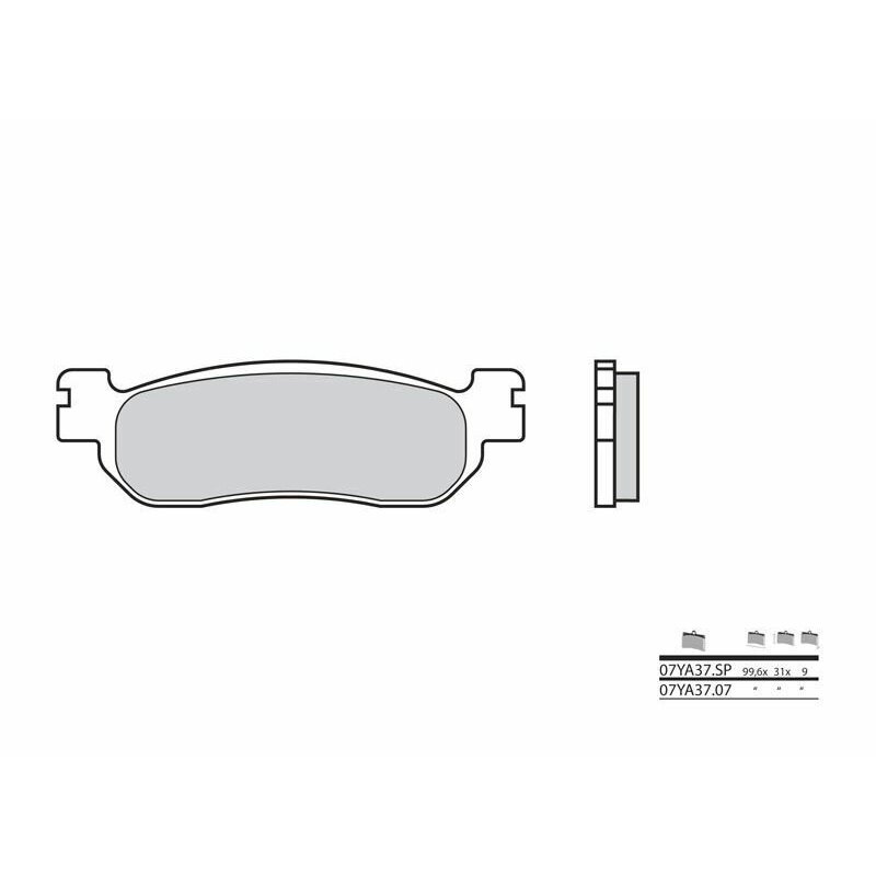 Pastillas Brembo 07YA3707