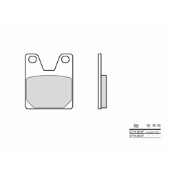 Pastillas Brembo 07YA38SP