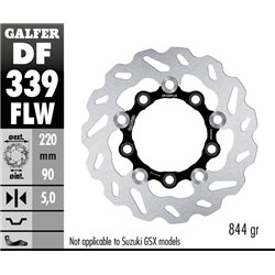 Disco freno Galfer DF339FLW