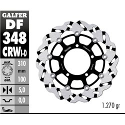 Disco freno Galfer DF348CRWD