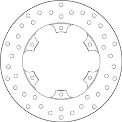 Disco de freno Brembo 68B407L5