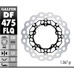 Disco freno Galfer DF475FLQ