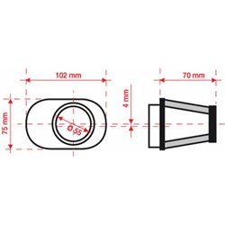 Filtro de aire BMC FBPF55-70L