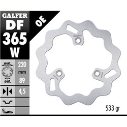 Disco freno Galfer DF365W