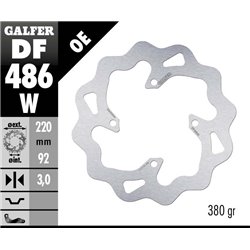 Disco freno Galfer DF486W