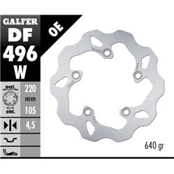 Disco freno Galfer DF496W