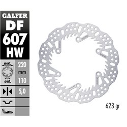 Disco freno Galfer DF607HW