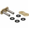 Enganche de cadena tipo remache AFAM MR A520MX6 520 - oro-GG Dientes