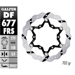 Disco freno Galfer DF677FRS