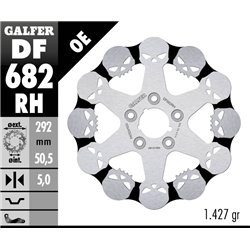 Disco freno Galfer DF682RH