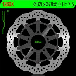 NG BRAKE DISC 1260XG