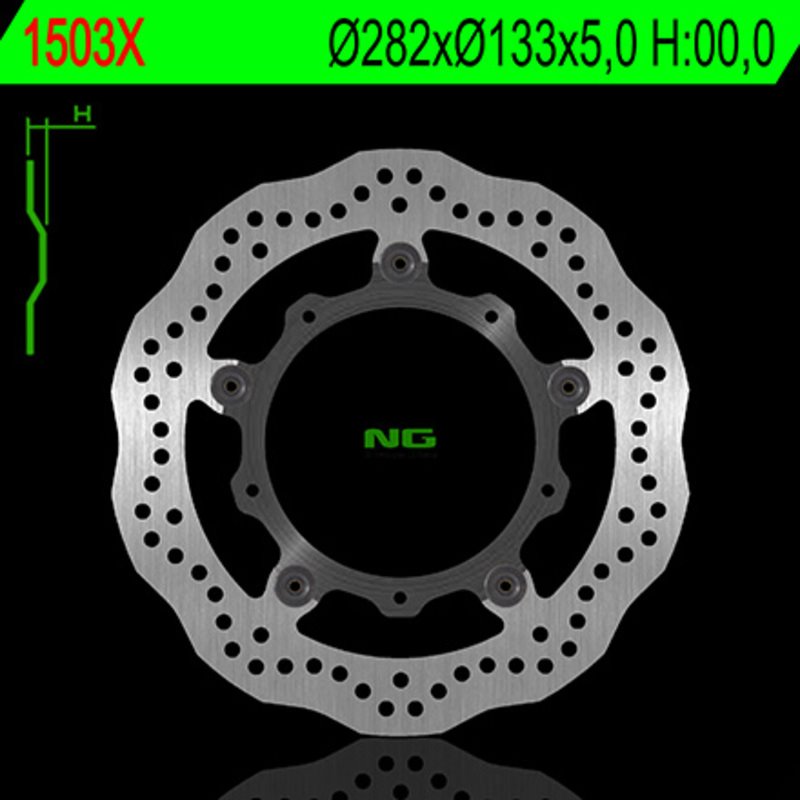 NG BRAKE DISC 1503X