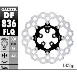 Disco freno Galfer DF836FLQ