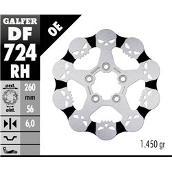 Disco freno Galfer DF724RH