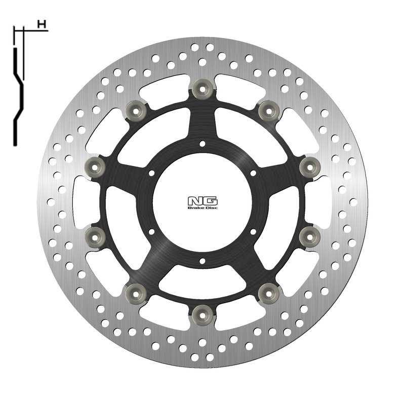 NG BRAKE DISC 1808G