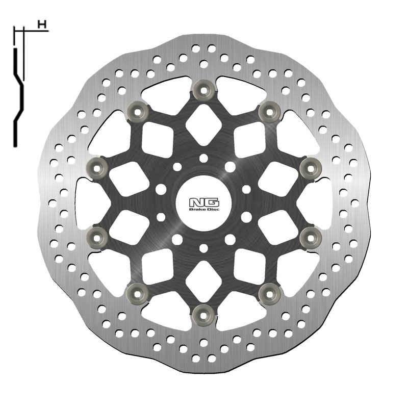 NG BRAKE DISC 1717XG