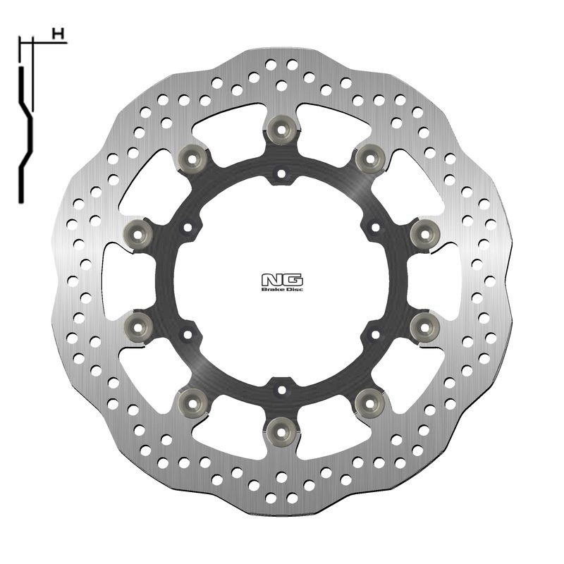 NG BRAKE DISC 1224XG