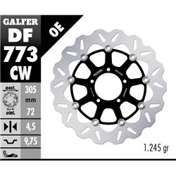 Disco freno Galfer DF773CW