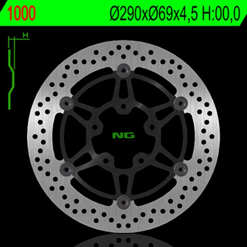 NG BRAKE DISC 1000