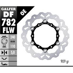 Disco freno Galfer DF782FLW