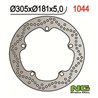 NG BRAKE DISC 1044