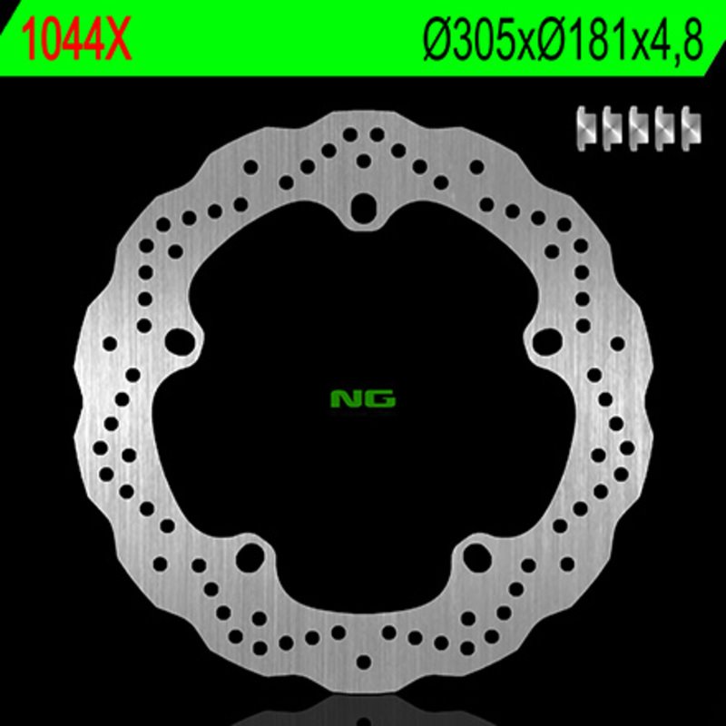 NG BRAKE DISC 1044X