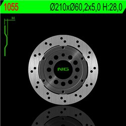 NG BRAKE DISC 1055