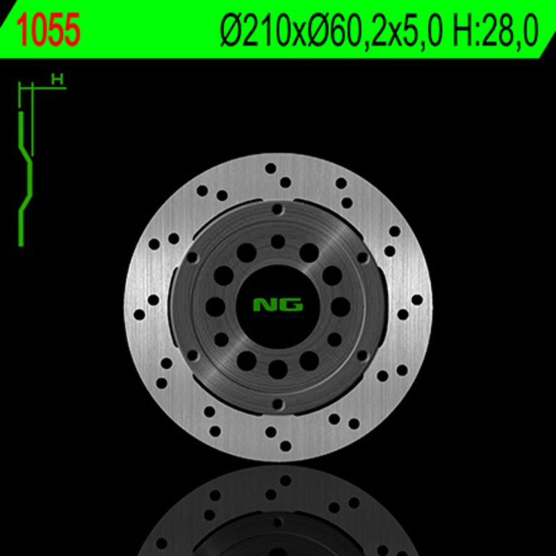 NG BRAKE DISC 1055