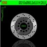 NG BRAKE DISC 1055